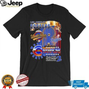 Los Angeles Dodgers 2025 World Series Champions Back 2 Back graphic vintage shirt
