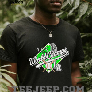 Los Angeles Dodgers 2025 World Series Champs logo shirt