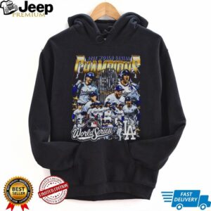 Los Angeles Dodgers All Team 2025 World Series Champions Cup graphic shirt