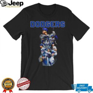 Los Angeles Dodgers All Team 2025 World Series MLB Champions players cartoon shirt Los Angeles Dodgers All Team 2025 World Series MLB Champions players cartoon shirt