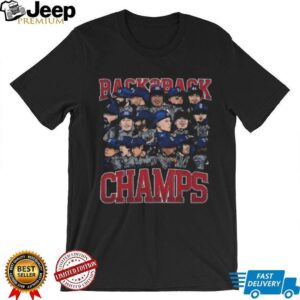 Los Angeles Dodgers Back To Back MLB World Champions 2025 Caricatures Classic T Shirt