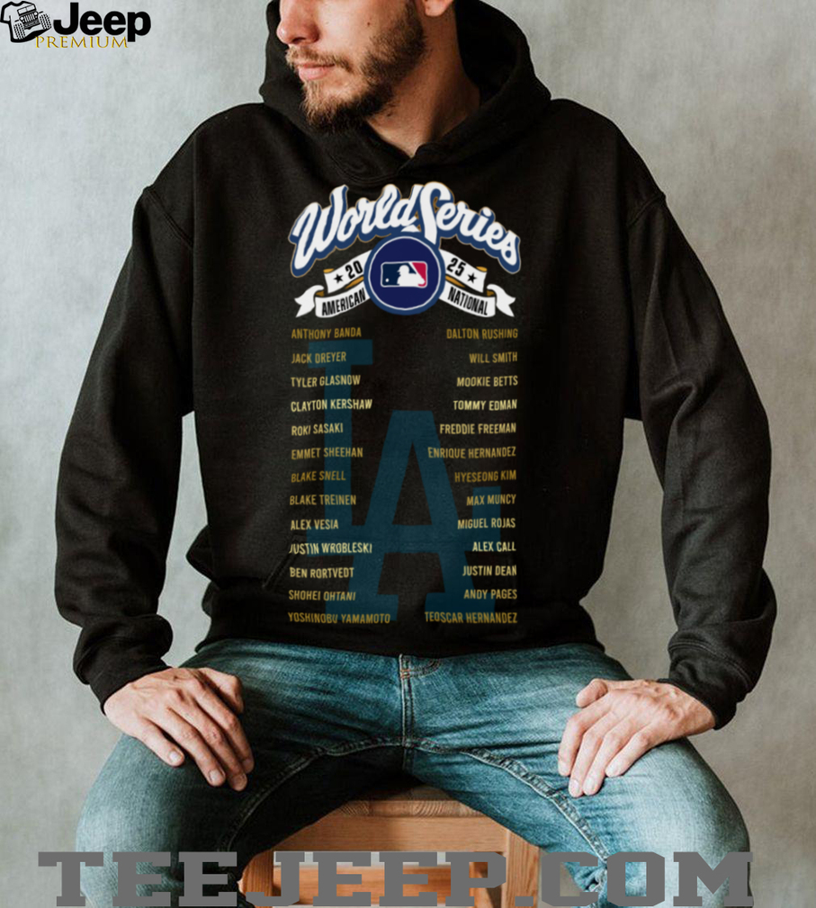 Los Angeles Dodgers Back To Back NL Champions 2025 T Shirt Los Angeles Dodgers Back To Back NL Champions 2025 T Shirt