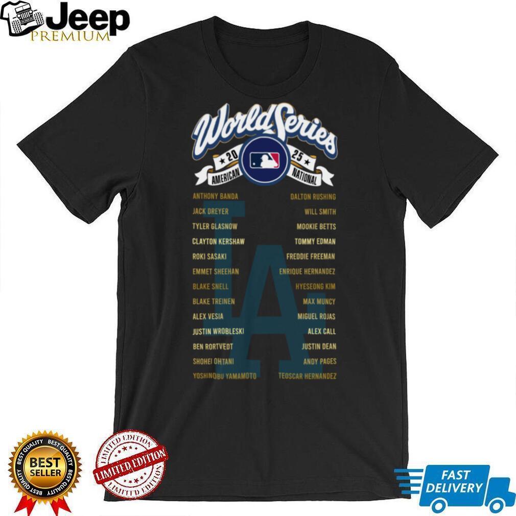 Los Angeles Dodgers Back To Back NL Champions 2025 T Shirt Los Angeles Dodgers Back To Back NL Champions 2025 T Shirt