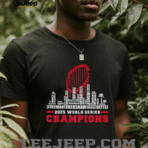 Los Angeles Dodgers Baseball 2025 All Team Player Champions shirt