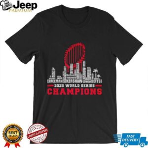 Los Angeles Dodgers Baseball 2025 All Team Player Champions shirt