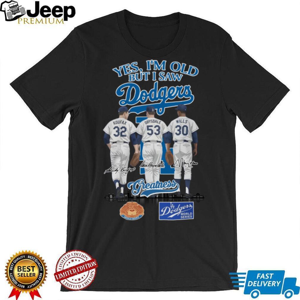 Los Angeles Dodgers Baseball Shirt I Saw Dodgers Greatness MLB Squad 2025 Los Angeles Dodgers Baseball Shirt I Saw Dodgers Greatness MLB Squad 2025