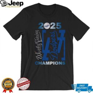 Los Angeles Dodgers Baseball World Series Champions 2025 MLB logo shirt