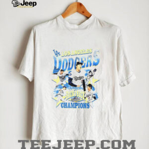 Los Angeles Dodgers Big 5 MLB Baseball Back 2 Back World Series Champions 2025 shirt