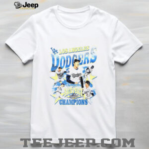 Los Angeles Dodgers Big 5 MLB Baseball Back 2 Back World Series Champions 2025 shirt