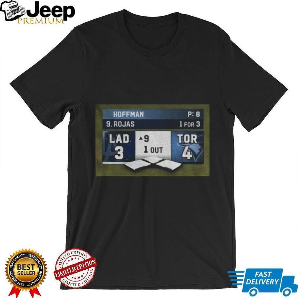 Los Angeles Dodgers LAD 4 3 Toronto Blue Jays TOR round 9 shirt Los Angeles Dodgers LAD 4 3 Toronto Blue Jays TOR round 9 shirt