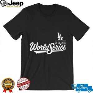 Los Angeles Dodgers Mookie Betts 2025 World Series Name & Number T Shirt