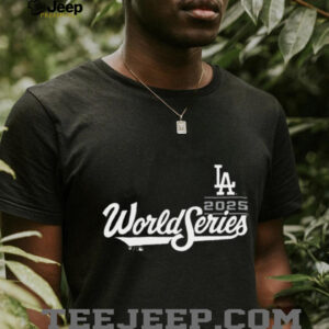 Los Angeles Dodgers Mookie Betts 2025 World Series Name & Number T Shirt