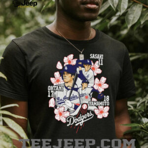 Los Angeles Dodgers Multiplayer T Shirt