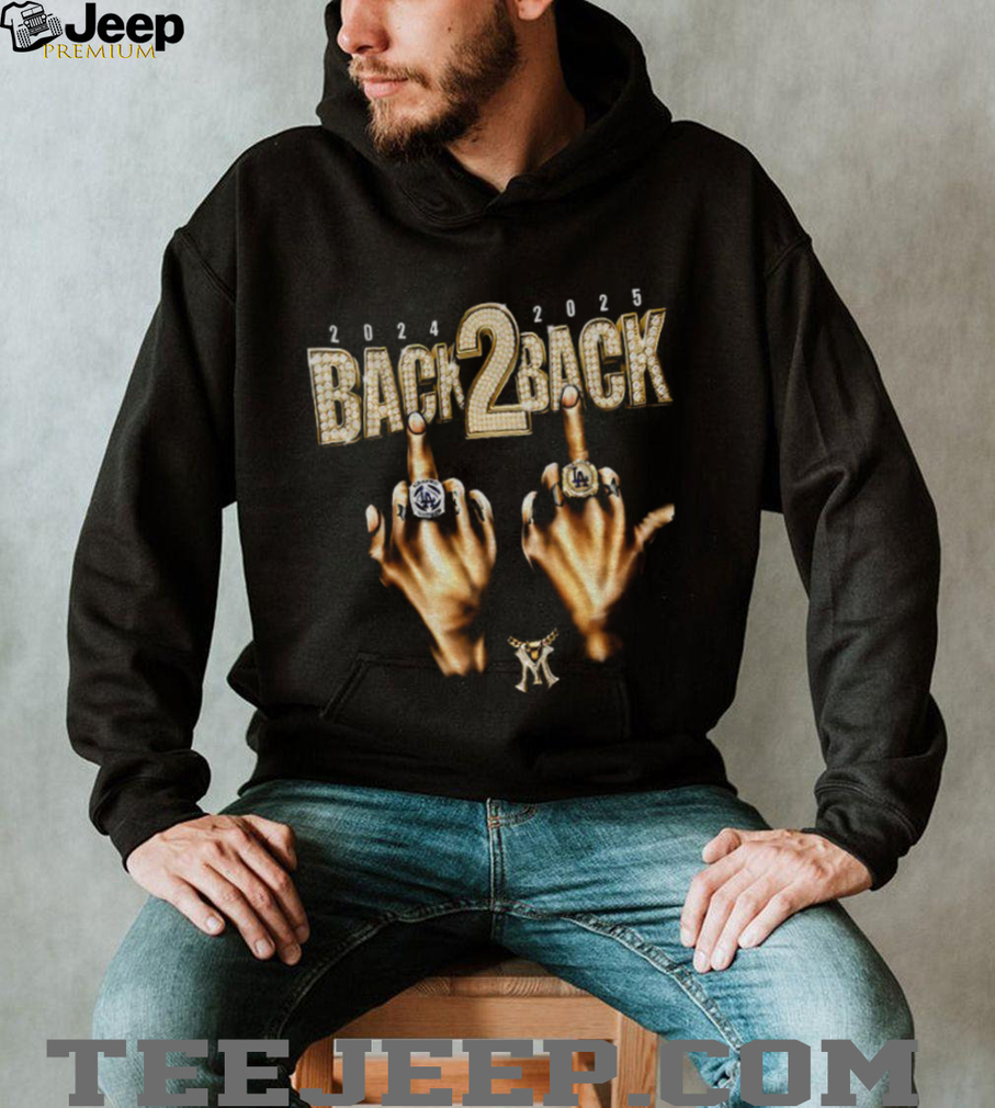 Los Angeles Dodgers Ring middle finger Back 2 Back MLB Baseball 2025 World Series shirt Los Angeles Dodgers Ring middle finger Back 2 Back MLB Baseball 2025 World Series shirt