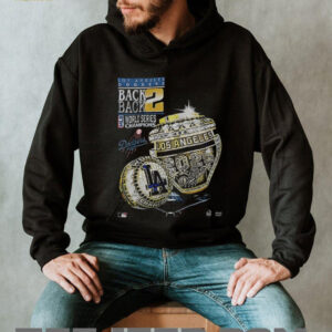 Los Angeles Dodgers Rings Back 2 back World Series Champions logo 2025 shirt