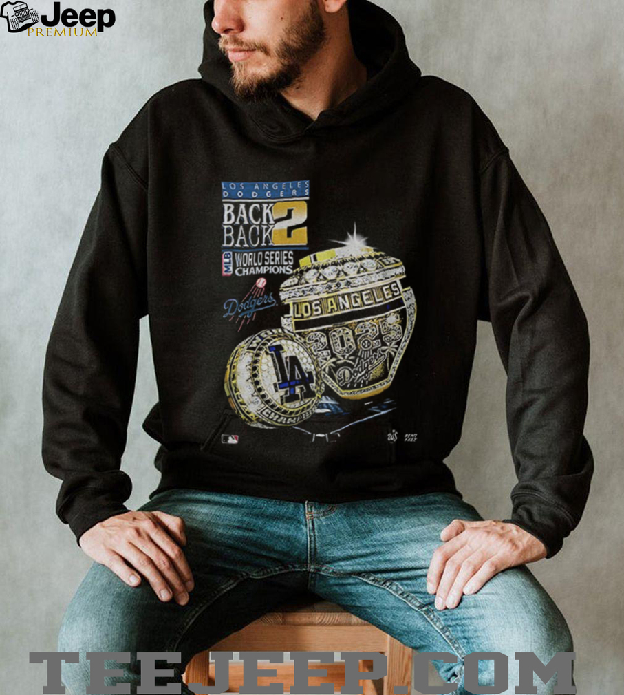 Los Angeles Dodgers Rings Back 2 back World Series Champions logo 2025 shirt Los Angeles Dodgers Rings Back 2 back World Series Champions logo 2025 shirt