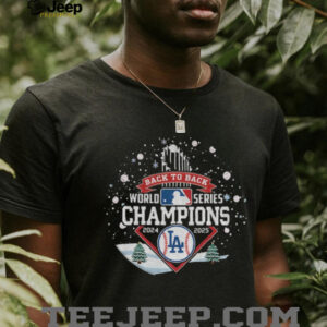 Los Angeles Dodgers World Series Champions 2025 for Christmas Tree MLB Back to Back shirt