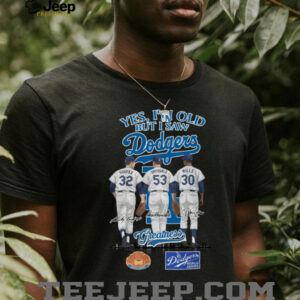 Los Angeles Dodgers Yes I’m Old But I Saw Dodgers Greatness MLB Squad 2025 T Shirt
