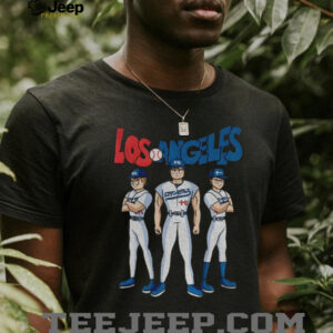 Los Angeles Dodgers baseball x Gragon Ball Z shirt