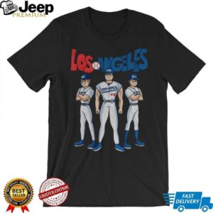 Los Angeles Dodgers baseball x Gragon Ball Z shirt