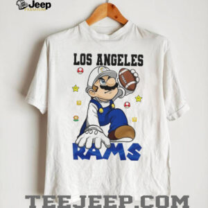Los Angeles Rams NFL x Super Mario Bros Mashup T Shirt