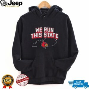 Louisville Basketball We Run This State T shirt