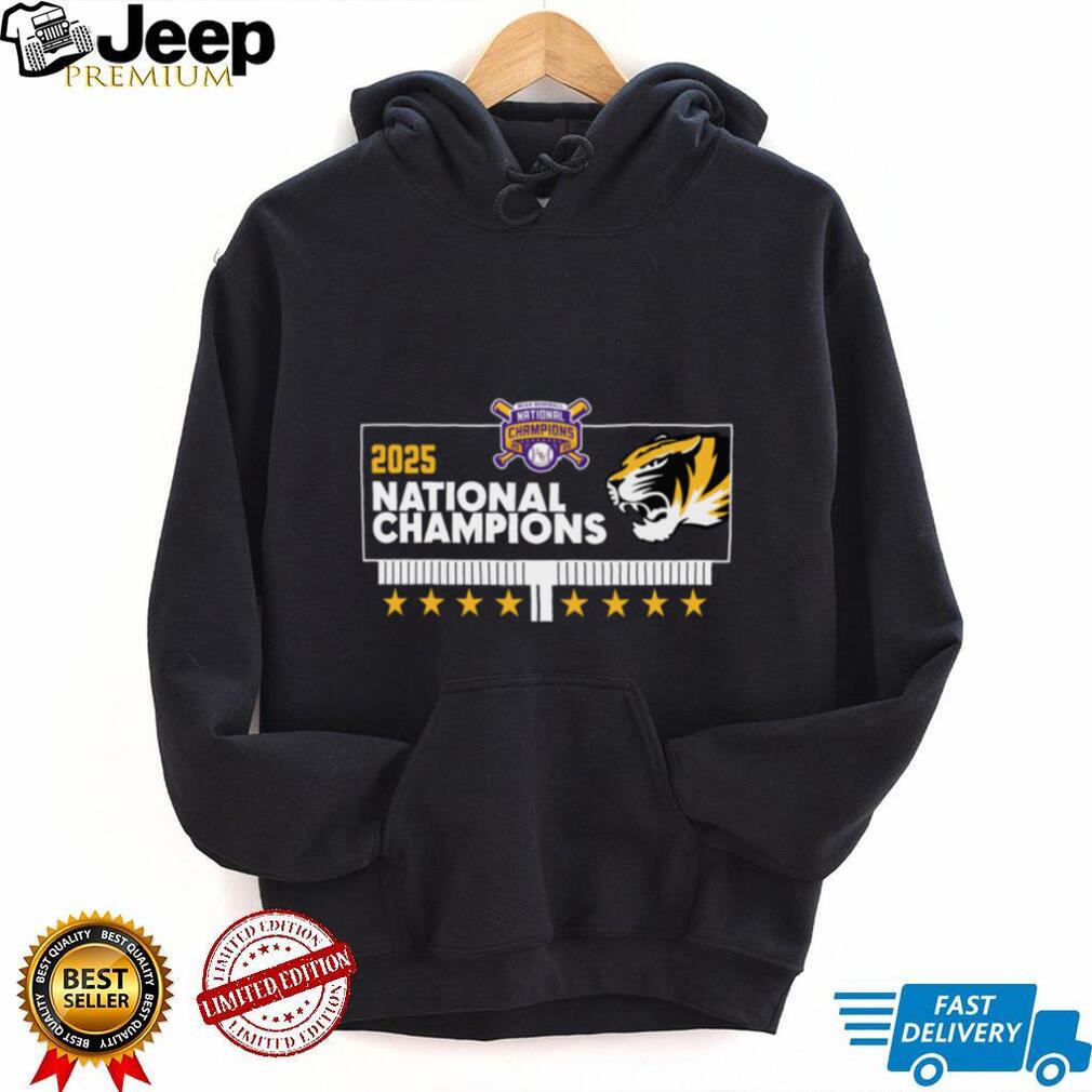 Lsu Baseball 2025 National Champions Mascot Logo T Shirt Lsu Baseball 2025 National Champions Mascot Logo T Shirt