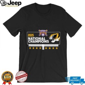 Lsu Baseball 2025 National Champions Mascot Logo T Shirt
