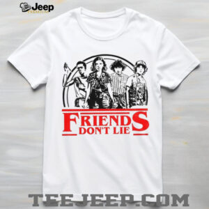 Lucas Sinclair Eleven Mike Wheeler Dustin Henderson friends don’t lie Stranger Things shirt