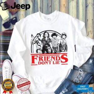 Lucas Sinclair Eleven Mike Wheeler Dustin Henderson friends don’t lie Stranger Things shirt