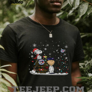 MLB Toronto Blue Jays Snoopy Charlie Brown Christmas Baseball Commissioner’s Trophy shirt