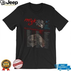 Machine Gun Kelly Lost American Tour 2025 shirt
