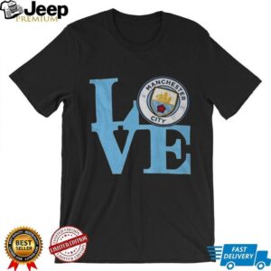 Manchester City FC logo LOVE shirt