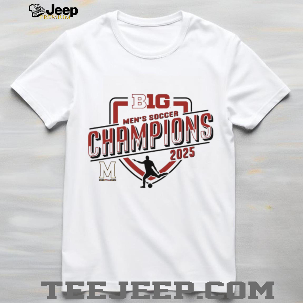 Maryland Terrapins 2025 Big Ten Men’s Soccer Regular Season Champions shirt Maryland Terrapins 2025 Big Ten Men’s Soccer Regular Season Champions shirt