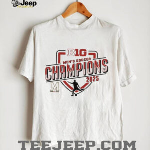 Maryland Terrapins 2025 Big Ten Men’s Soccer Regular Season Champions shirt
