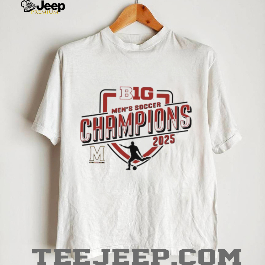 Maryland Terrapins 2025 Big Ten Men’s Soccer Regular Season Champions shirt Maryland Terrapins 2025 Big Ten Men’s Soccer Regular Season Champions shirt