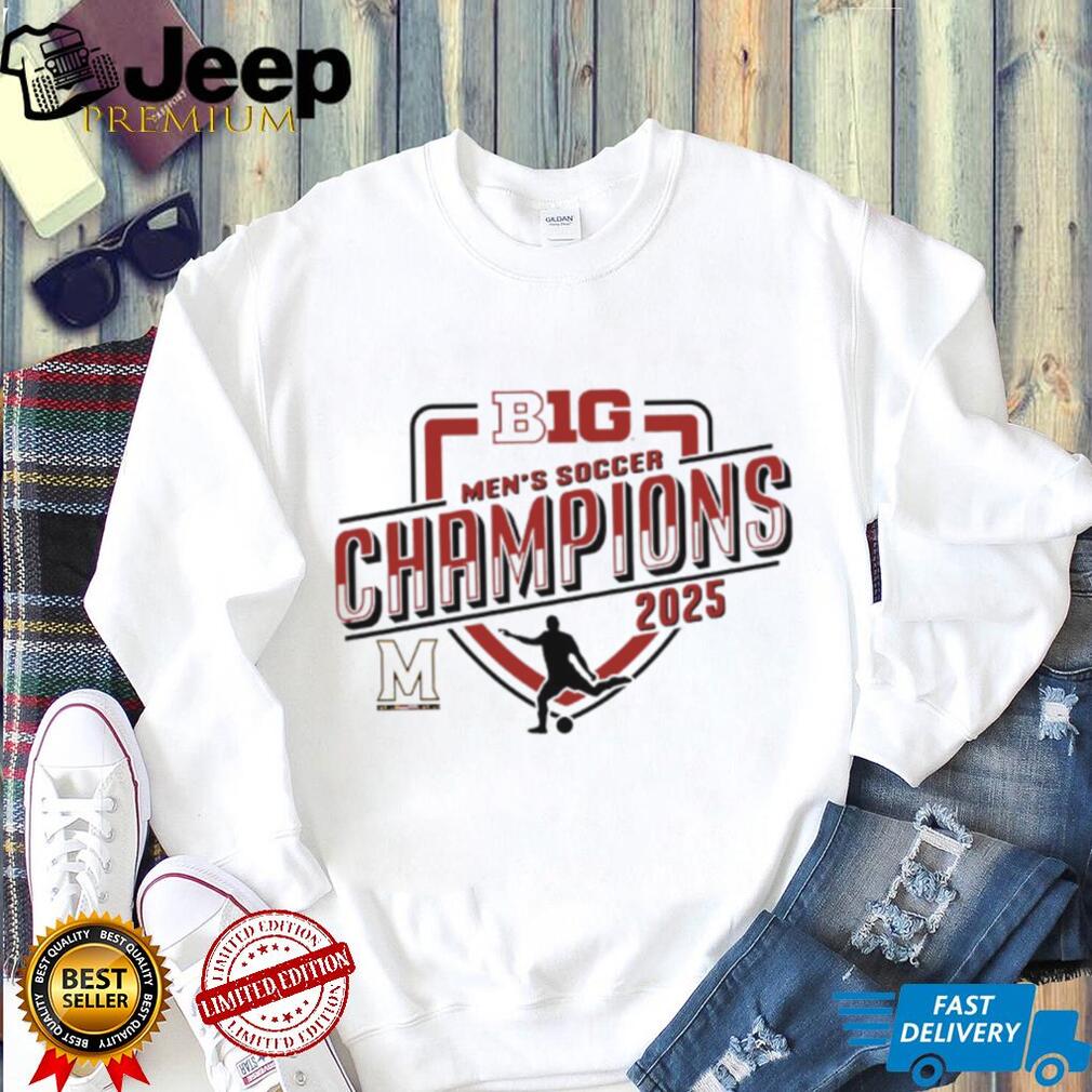 Maryland Terrapins 2025 Big Ten Men’s Soccer Regular Season Champions shirt Maryland Terrapins 2025 Big Ten Men’s Soccer Regular Season Champions shirt