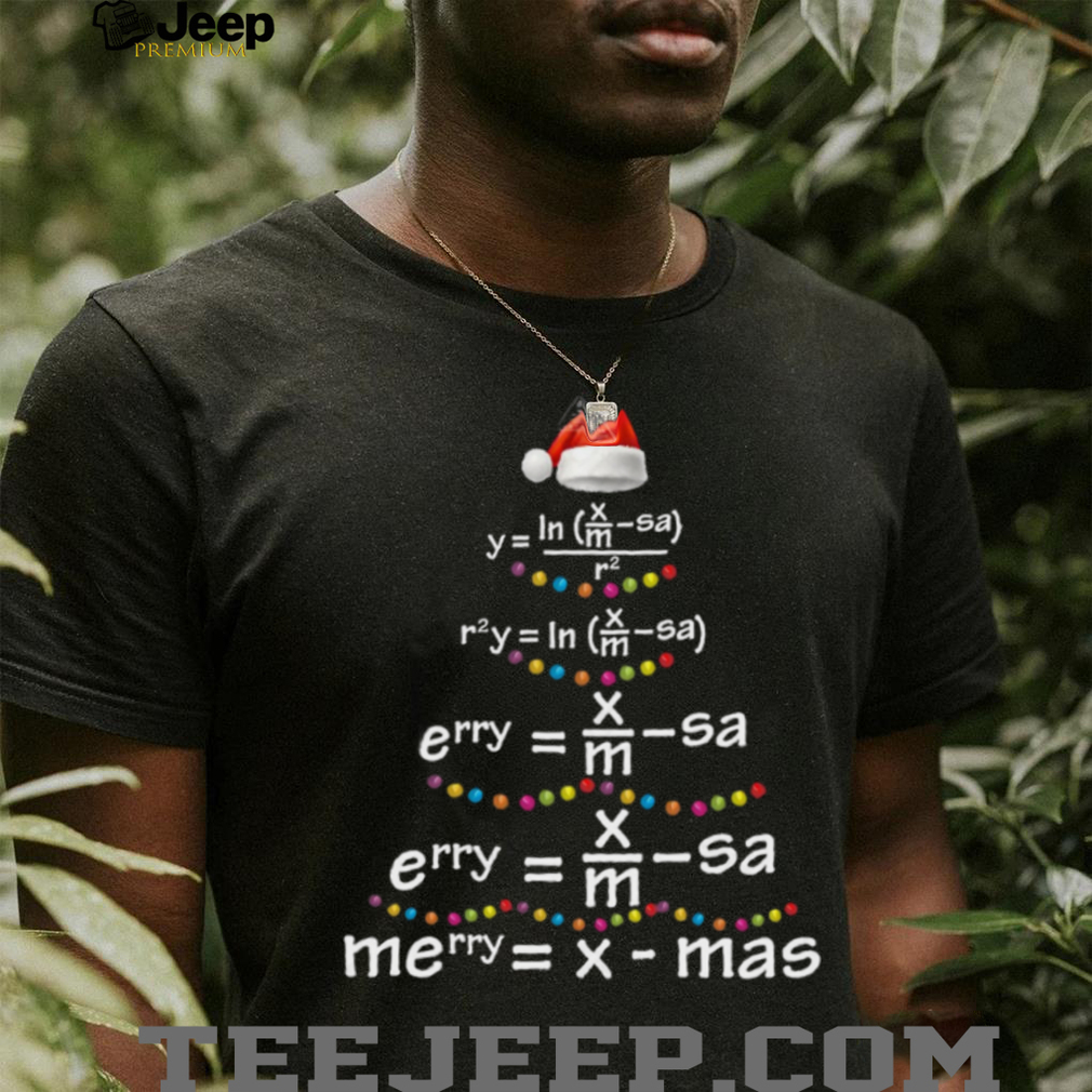 Math Merry Xmas Tree T Shirt Math Merry Xmas Tree T Shirt