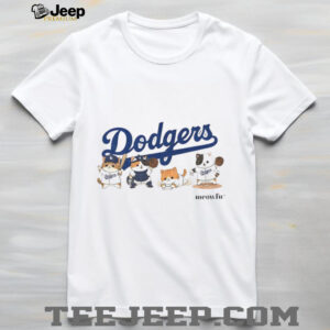 Meowfu Dodger Cat Los Angles Dodgers shirt