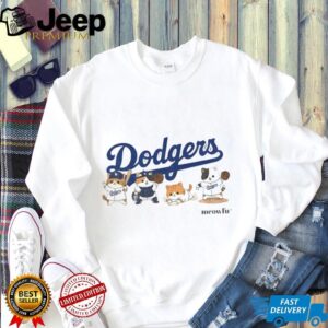 Meowfu Dodger Cat Los Angles Dodgers shirt