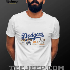 Meowfu Dodger Cat Los Angles Dodgers shirt