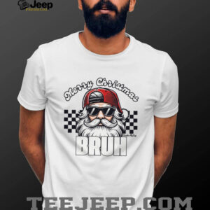 Merry Christmas Bruh With Santa Tee Merry Christmas Bruh With Santa Tee