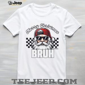 Merry Christmas Bruh With Santa Tee