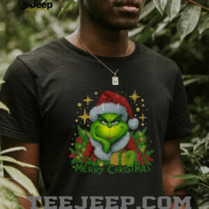 Merry Christmas Grinch Shirt Funny Grinchmas Holiday Tee