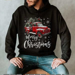 Merry Christmas Red Truck Family Matching Christmas Pajama T Shirt