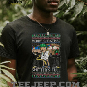 Merry Christmas Shitters Full Sweatshirt Funny Holiday Crewneck