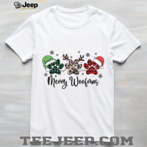Merry Woofmas Shirt, Pet Lovers Christmas Shirt, Happy Christmas Ugly Shirt