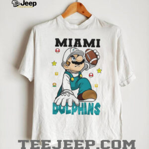 Miami Dolphins NFL x Super Mario Bros Mashup T Shirt