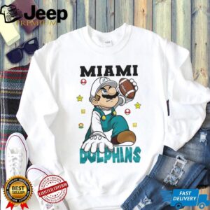 Miami Dolphins NFL x Super Mario Bros Mashup T Shirt