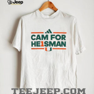 Miami Hurricanes Cam For He1sman Football NFL 2025 shirt